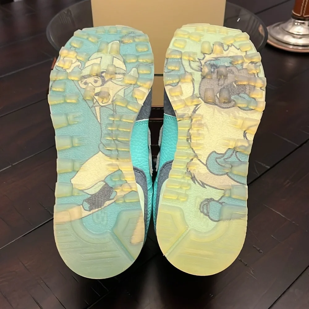 New Balance 574 KL574FYP Frozen Shoes Sneakers new Youth Girls Size 13